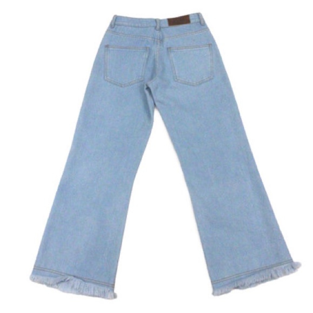 Objects Without Meaningcropped Wide Leg Flare Jea… - image 4